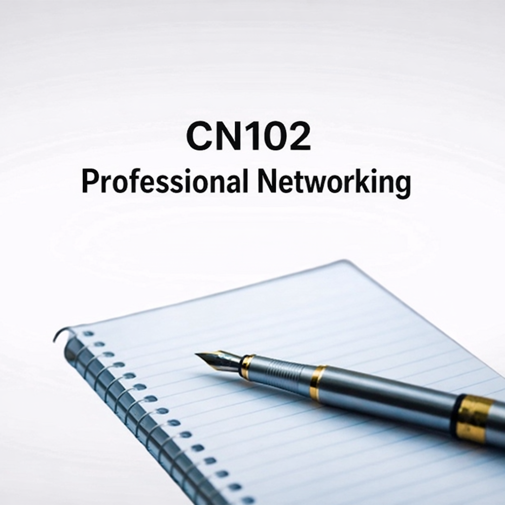CN102: Professional Networking Course Enrollment Guide