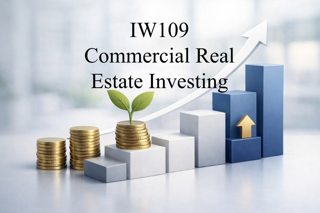 IW109: Commercial Real Estate Investing Course Welcome & Instruction Package